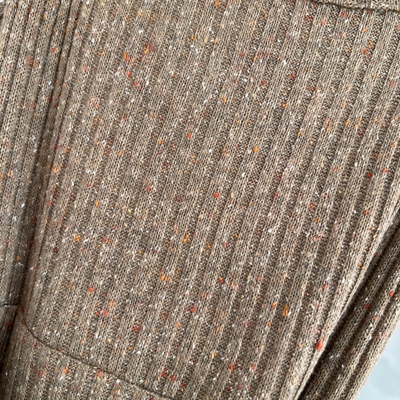 Majorelle Luis Midi Sweater Dress in Mocha Brown - Picture 4 of 5